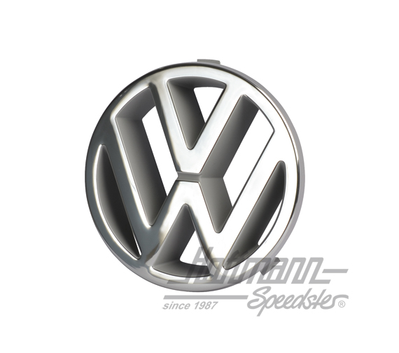 Emblema, anteriore, cromato, 125 mm | 251 853 601 | 370-3830