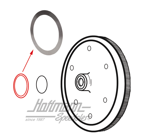 Rondella, volano, 0.30mm, -3.66                                                                     