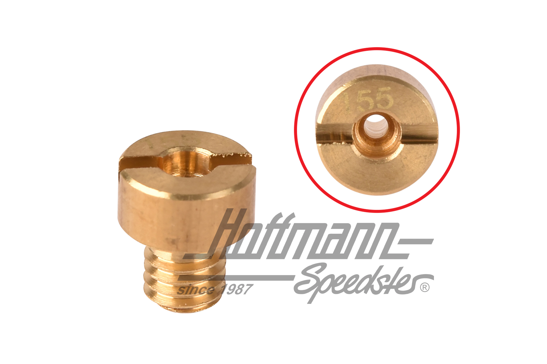 Ugello principale, carburatore, 155 |  | 020-3193-34