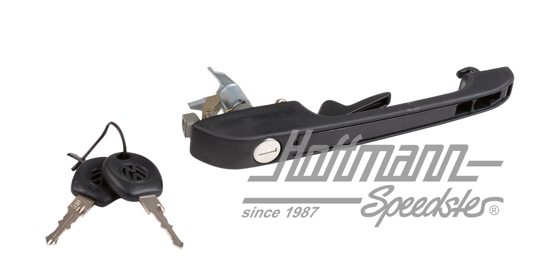 Maniglia per portiera, Golf 1/2, anteriore, sinistra, qualità superiore | 191 837 205 A | 180-1003-01