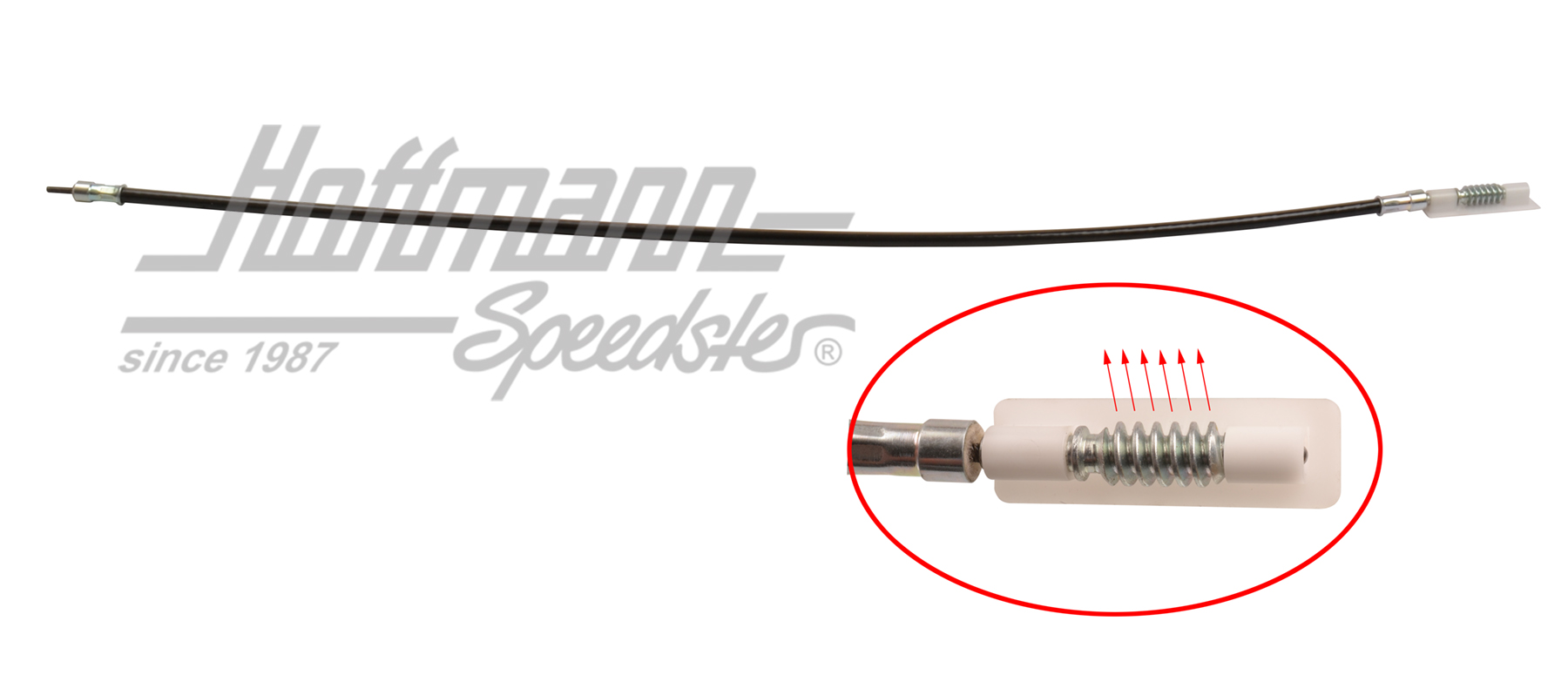 Albero, motore della capote, 911/964/993, sinistra | 993 561 921 03 C | 580-1290-21