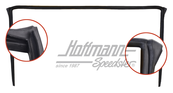 Guarnizione, tealio parabrezza, 86-94                                                               