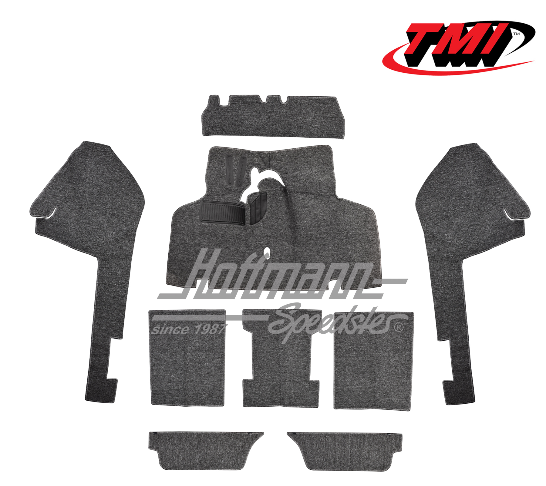 Set tappeti, Tipo 3, 8.71-7.73, grigio | 34-F3031-407 | 069-9676