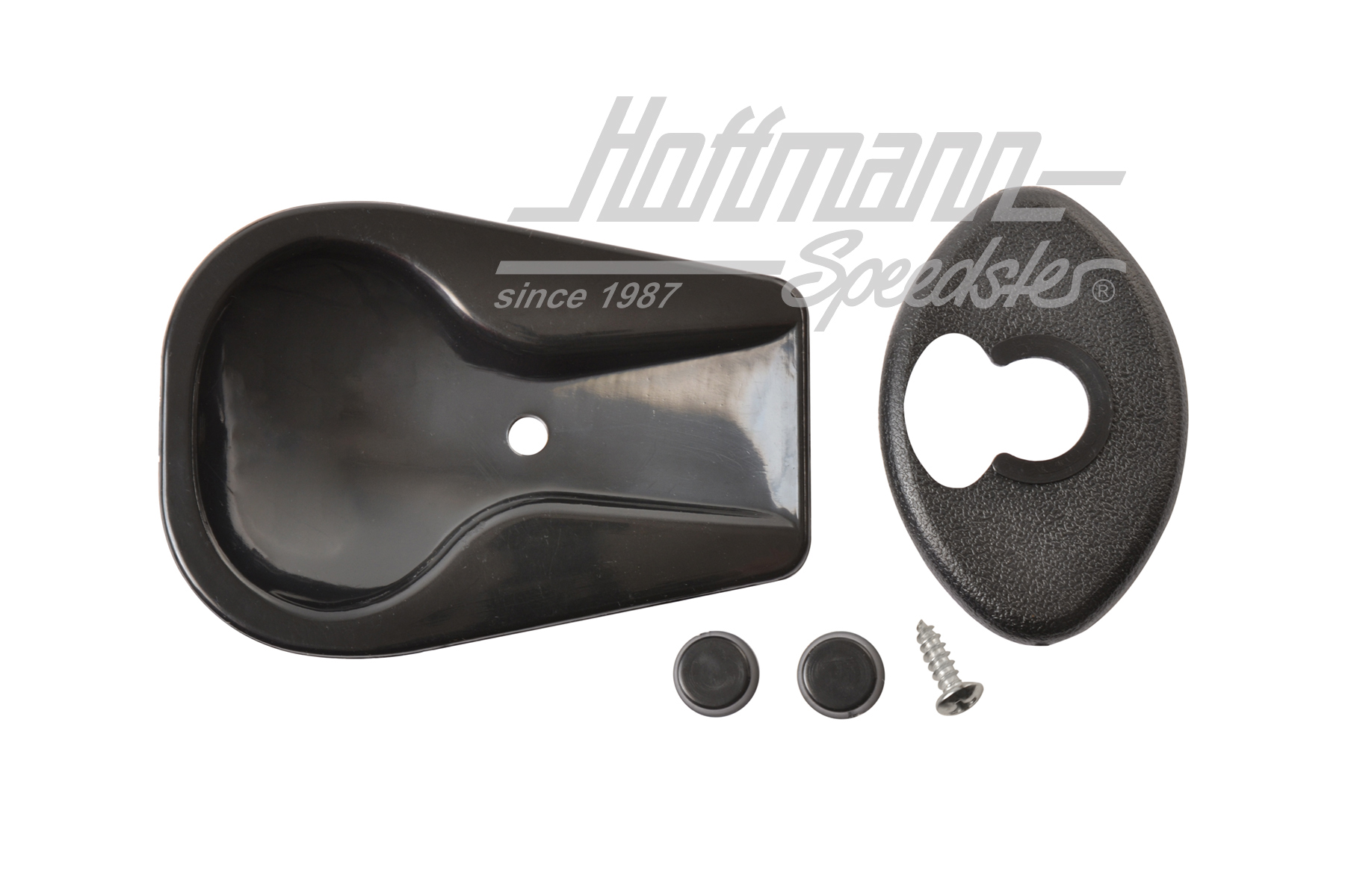 Supporti, manovella tetto apribile, neri | 117 877 433 Black | 020-5512-04