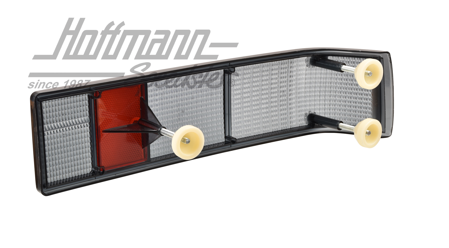 Vetro luce posteriore, 914, grigio/rosso, sinistra                                                  