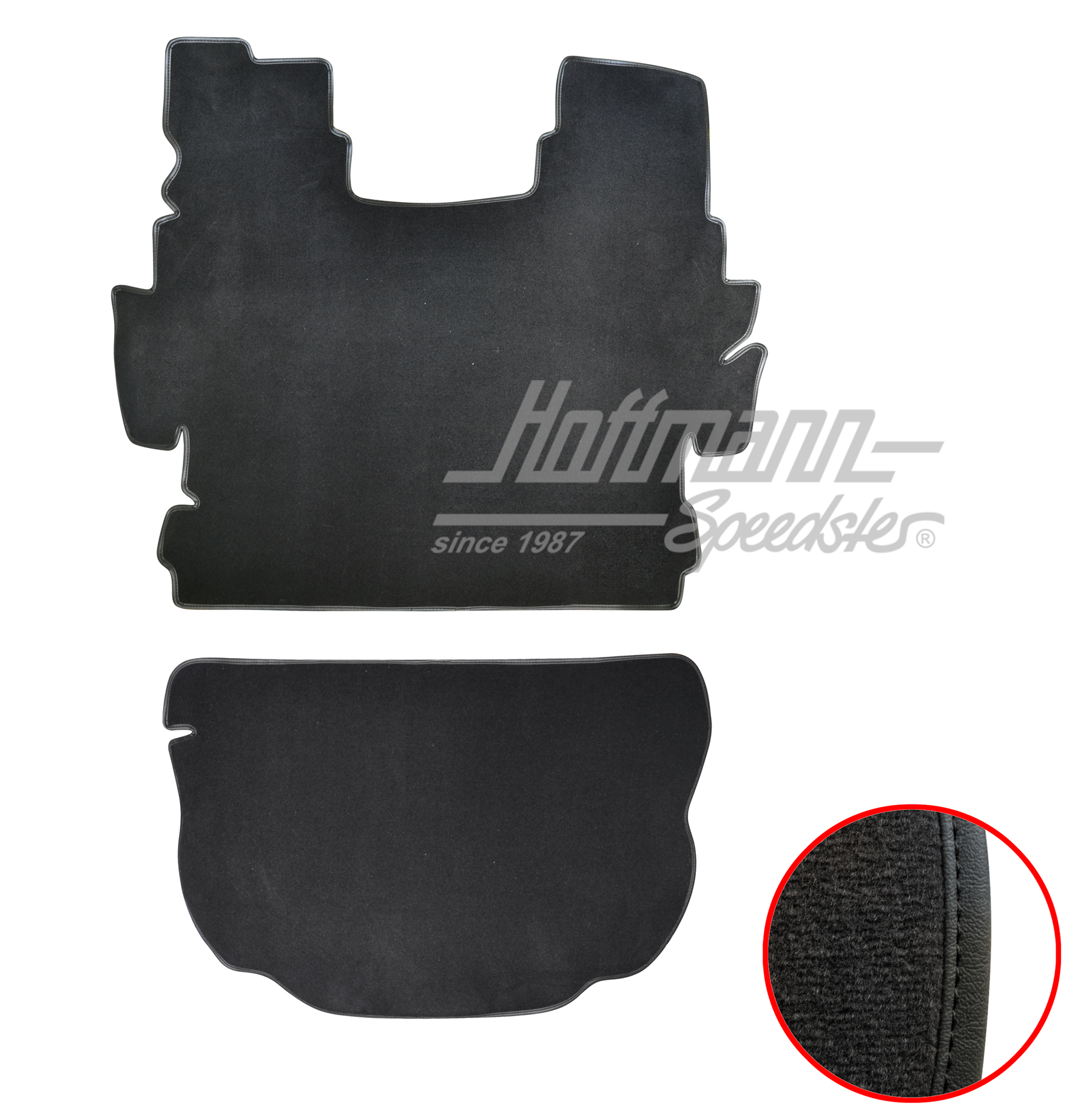 Set tappeti, bagagliaio, 1302, nero |  | 026-6521