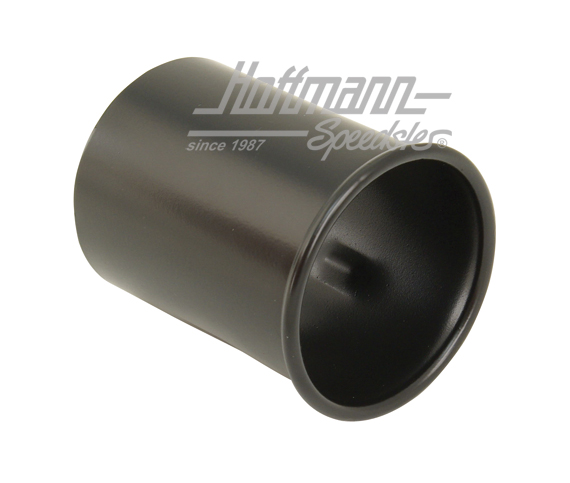 Terminale di scarico, nero, diametro interno: 62 mm                                                 