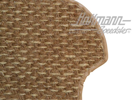 Tappetini, cocco, 72-79, beige / marrone chiaro                                                     