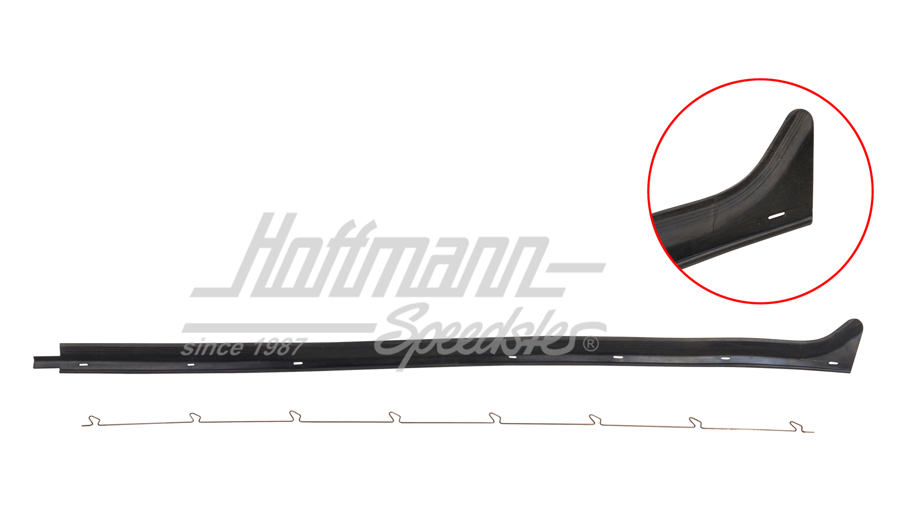 Guarnizione pozzetto, interno, Furgone T2, 8.67-, sinistra | 211 837 475 | 090-6153