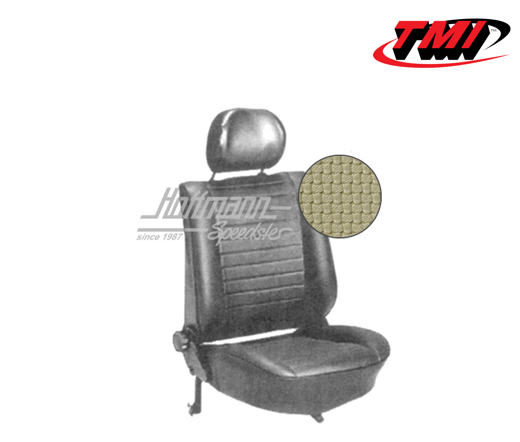 Coprisedili, Cabriolet, 8.76-, tessuto di cestino, beige | 43-1328-04 | 055-6430