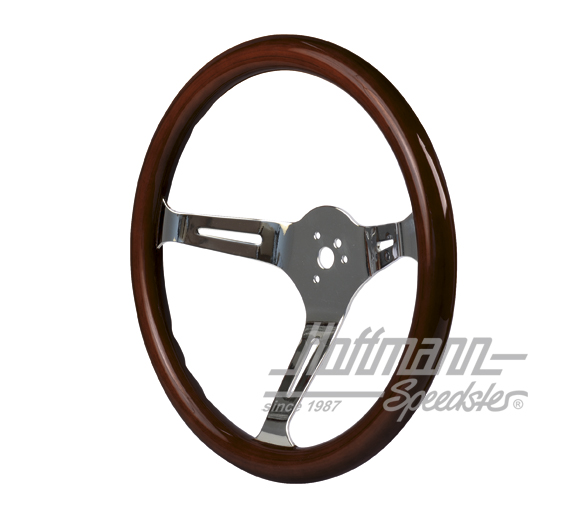 Volante in legno, (scuro), Empi,  380/31 mm                                                         