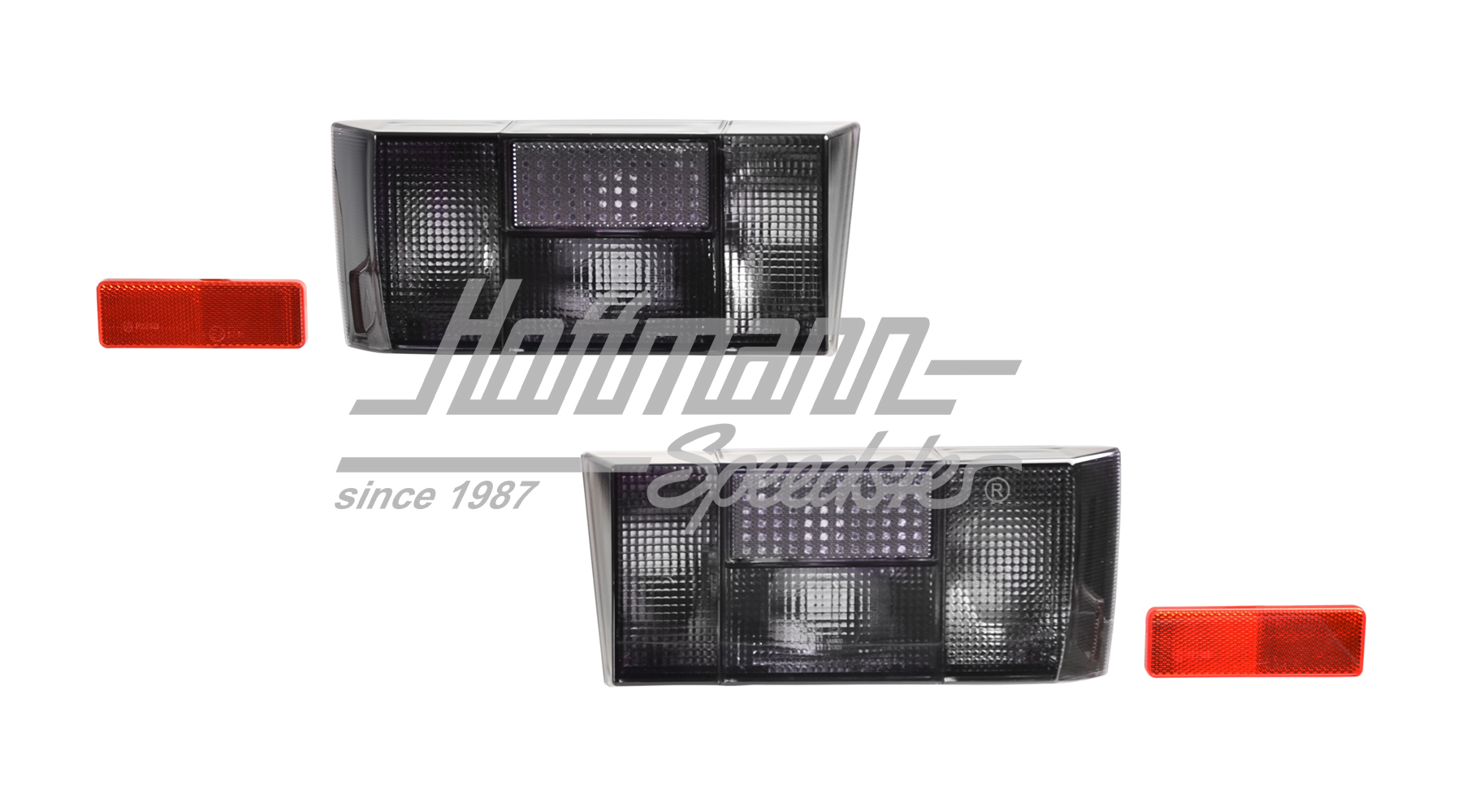 Luci posteriori, Golf 1, 74-93, nerofumo | 171 945 111 K / 111 945 112 K | 190-4390-40