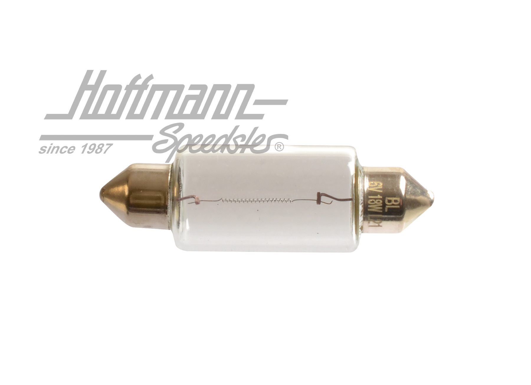 Lampadina a festone, 6V, 18W, 44mm | 500174A 0 | 020-4422-06