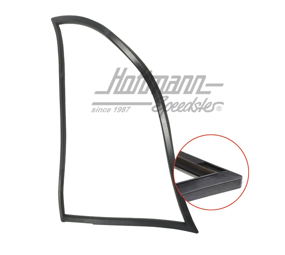 Guarnizione deflettore, Coupé, 76-94, destra                                                        