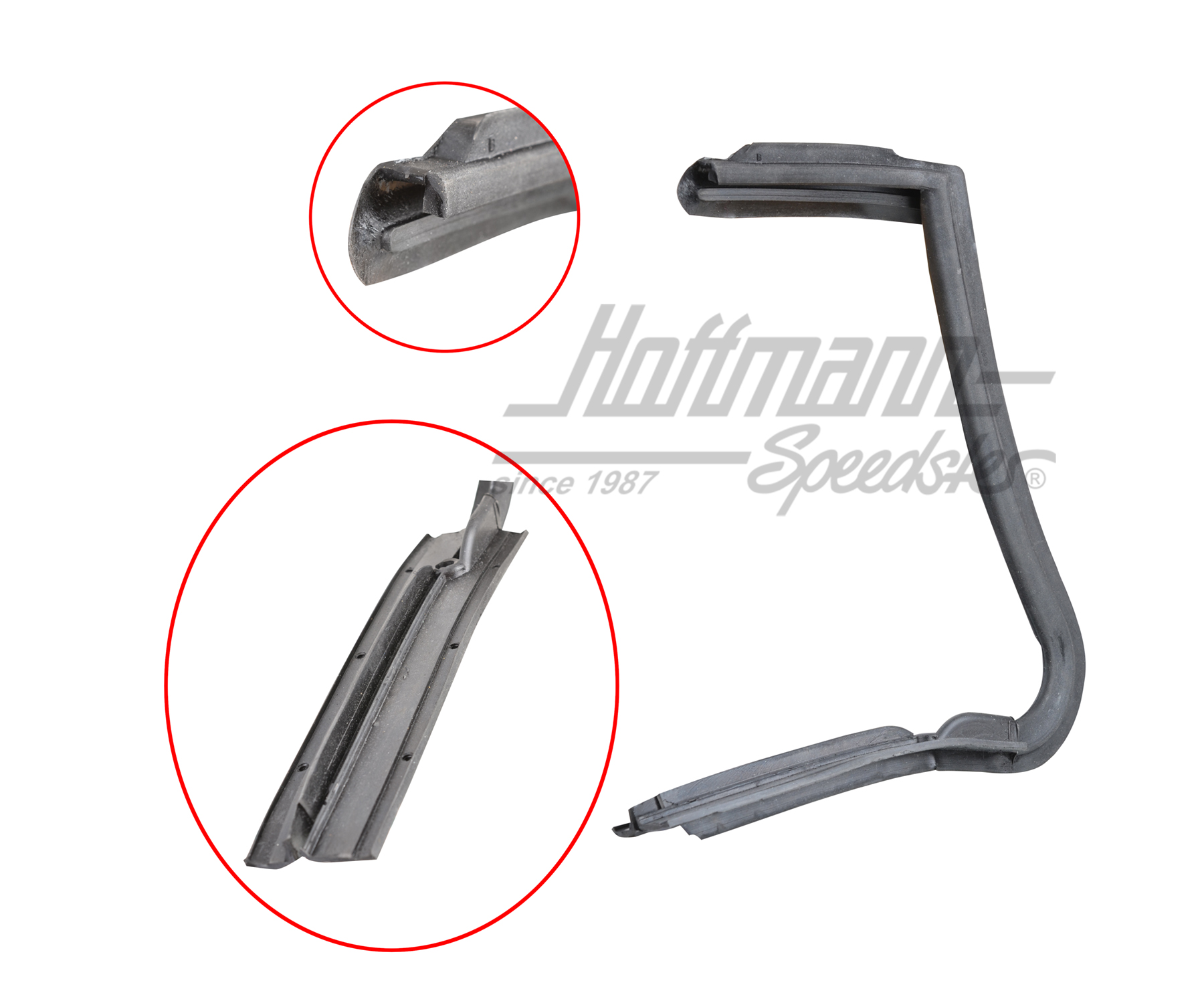 Guarnizione deflettore, 10.52-7.64, destra | 151 837 626 | 020-5052