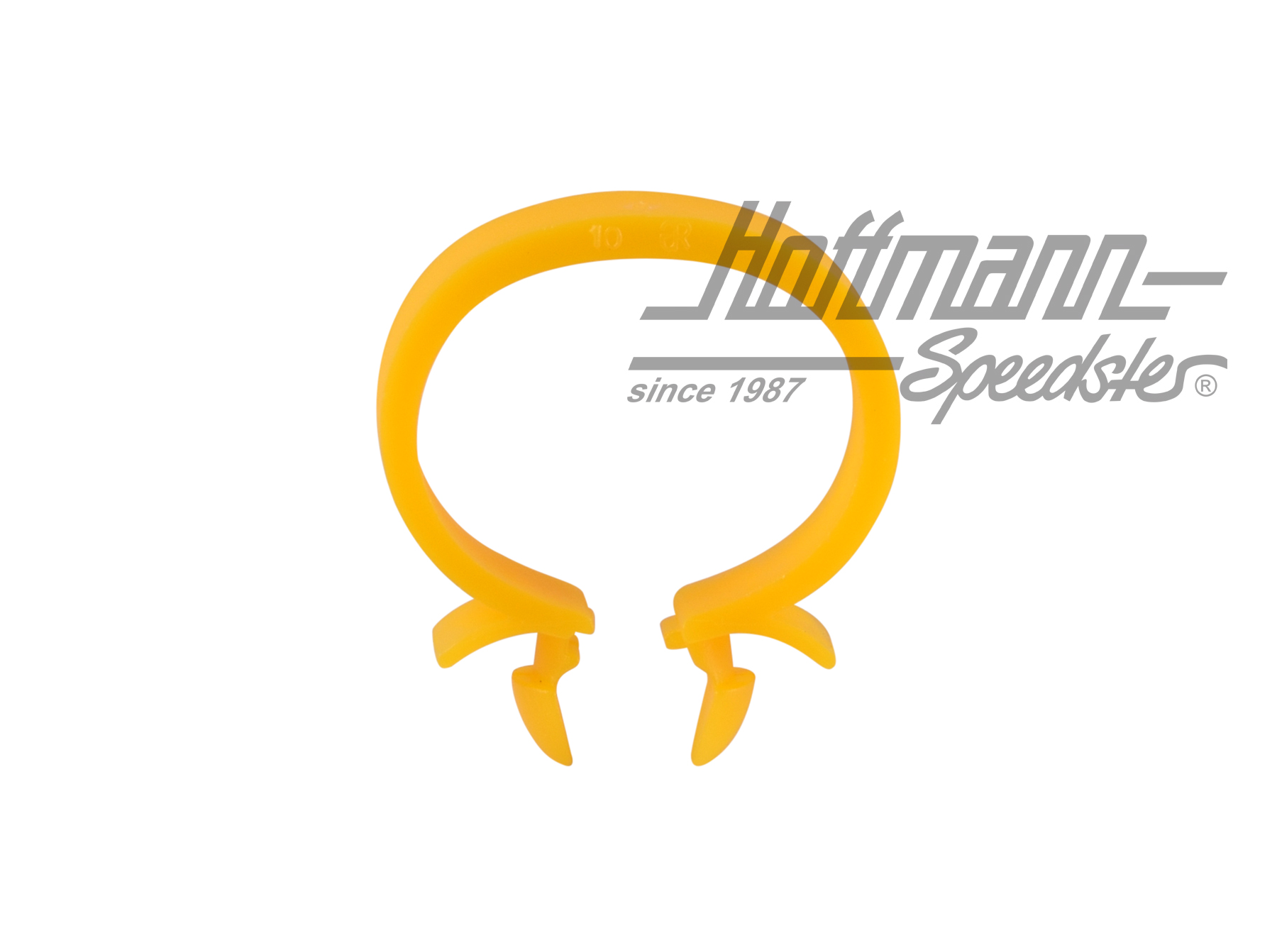 Clip di fissaggio, 22mm, cavi/
tubi flessibili, giallo                                             