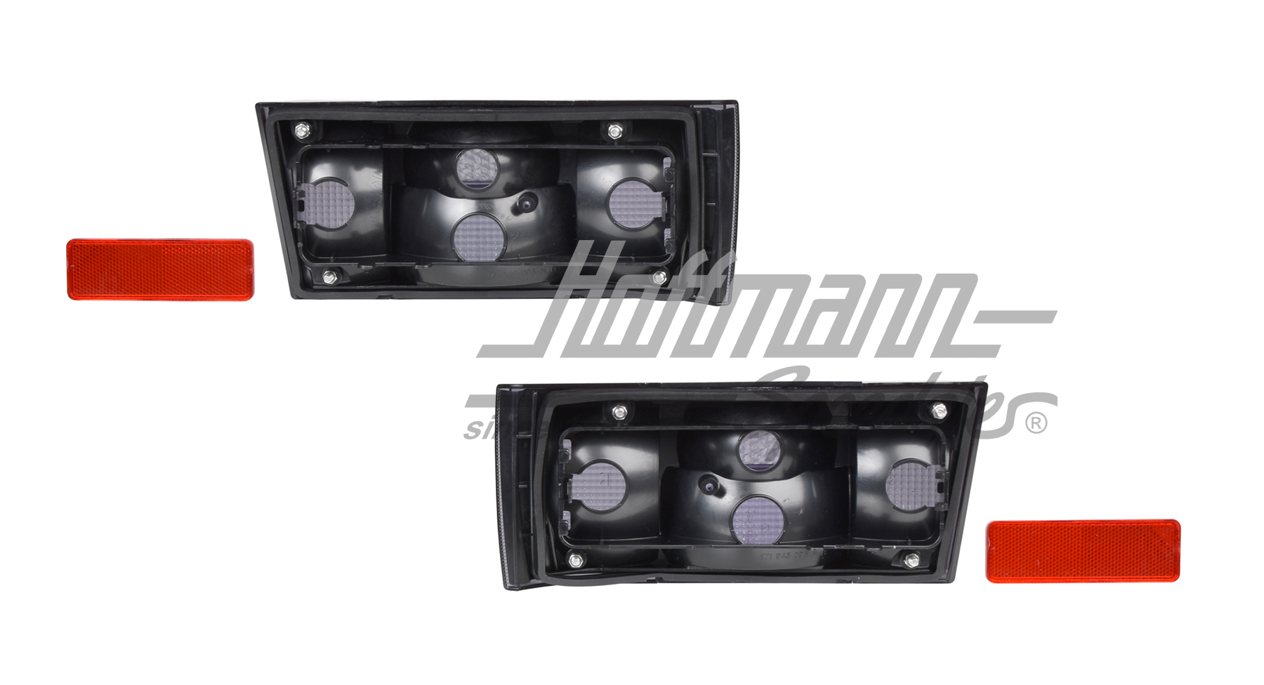 Luci posteriori, Golf 1, 74-93, nerofumo                                                            