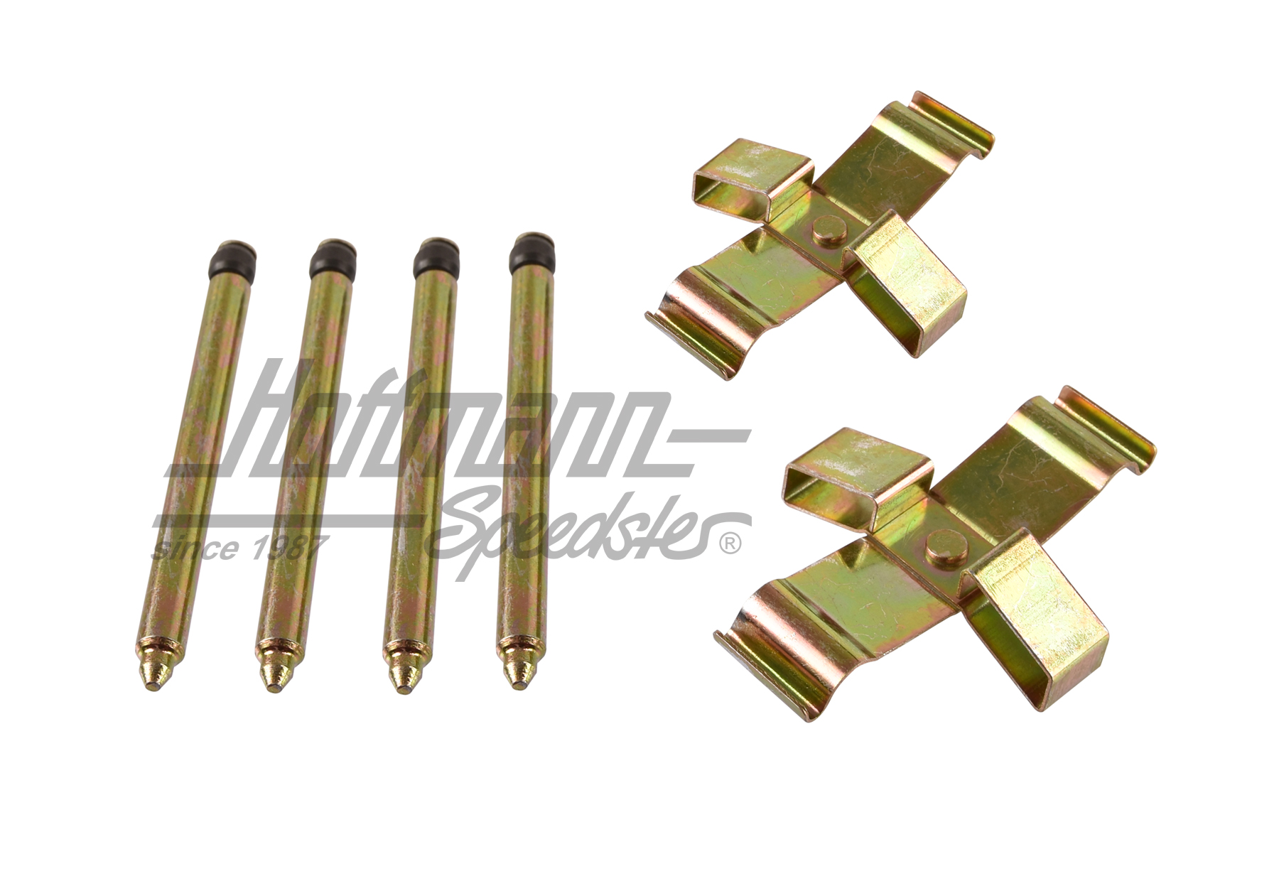 Set di fissaggio, pastiglie del freno, anteriore                                                    