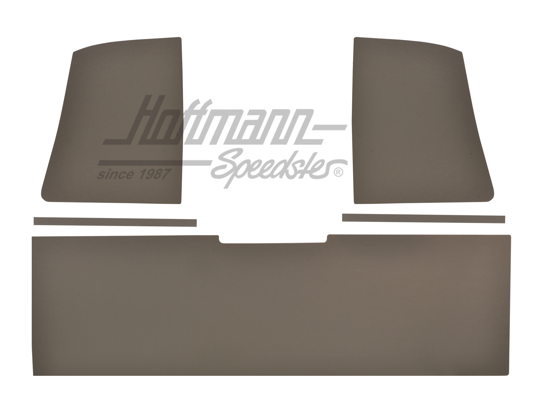 Rivestimento del tetto, Furgone T1, Pick-up, grigio                                                 