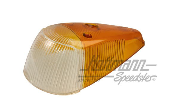 Vetro lampeggiatore, largo, trasparente/arancio | 113 953 161 Q | 020-4458-30