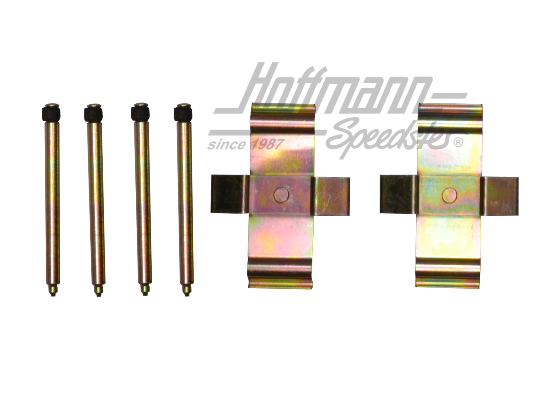 Set di fissaggio, pastiglie del freno, anteriore/posteriore | 901 351 916 14 | 522-1140-04