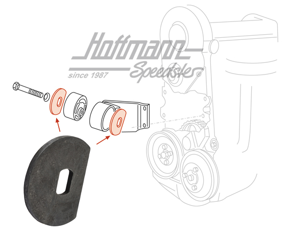 Base di gomma, supporto motore, , 1.5-1.8 | 171 199 125 A | 110-5450