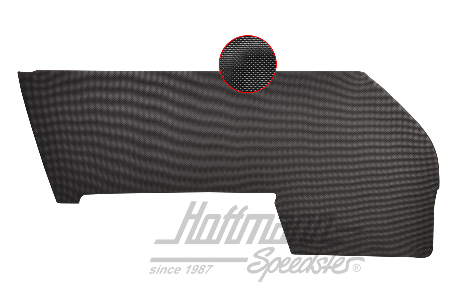 Pannello portiera, 911, 69-73, nero, sinistra | 901 555 031 00 | 580-0430-01