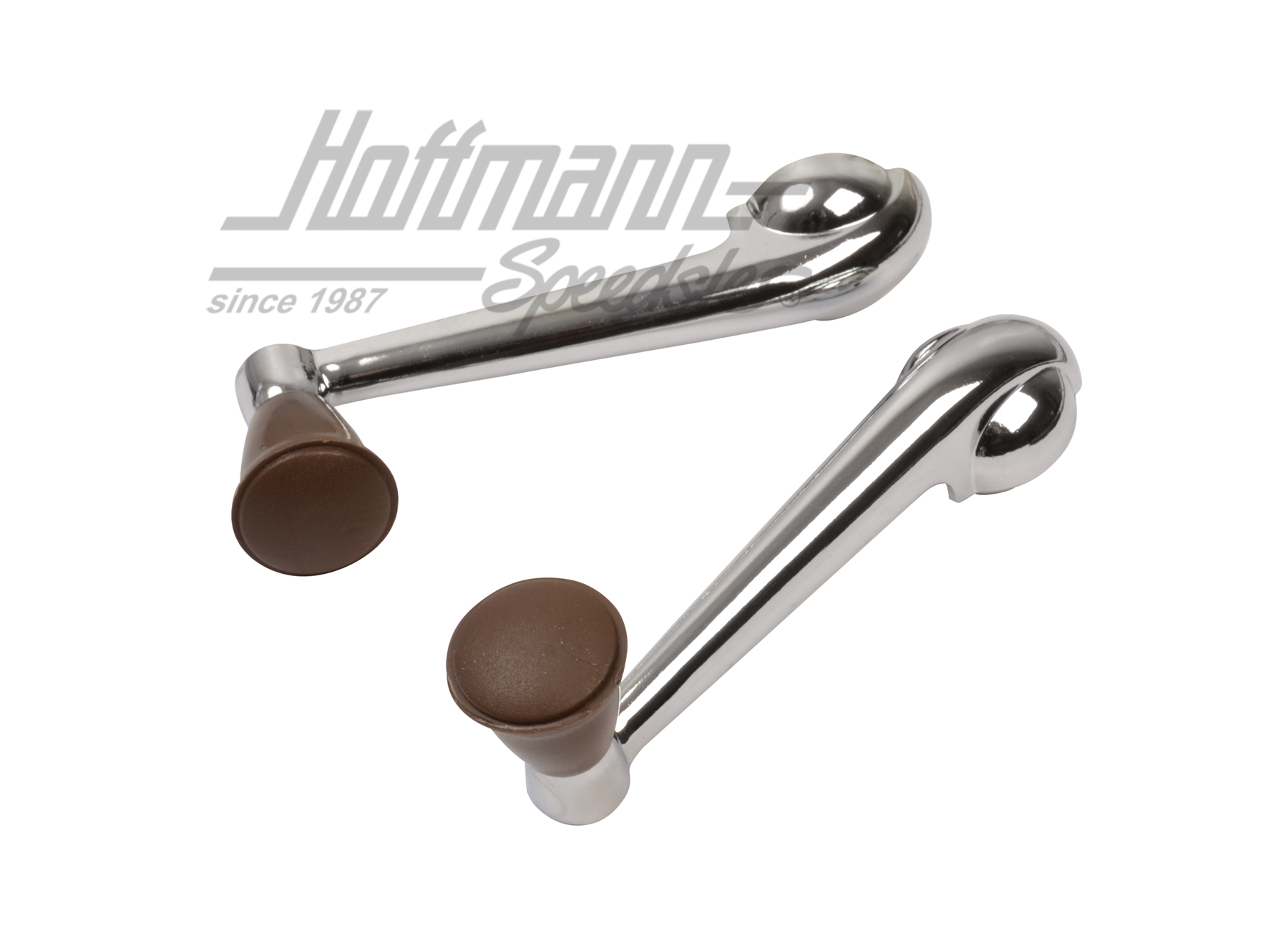 Maniglia alzavetri, di serie, cromata/marrone, -7.67                                                