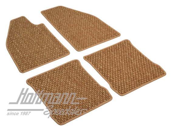 Tappetini, cocco, 72-, beige / marrone chiaro | ZVW 2CTN | 020-5381-44