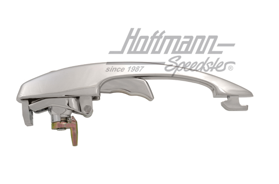 Maniglia della portiera, 67-, con chiave, cromata, Qualità Superiore                                