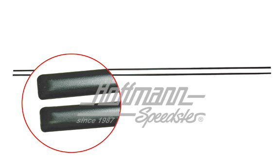 Modanature sottoporta, Golf Caddy, nere | 179 853 555 | 180-1187