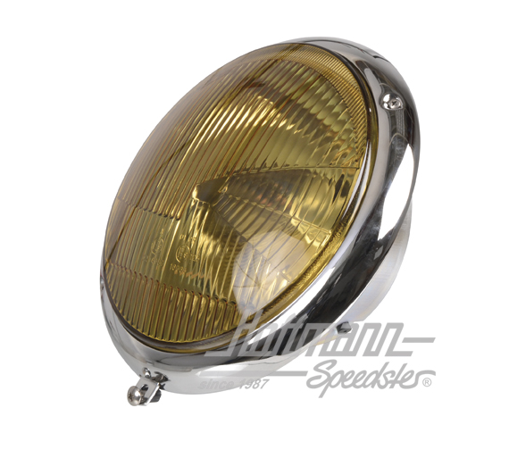 Faro, "orizzontale" completo, giallo | 111 941 021 A Gelb | 020-4452-03