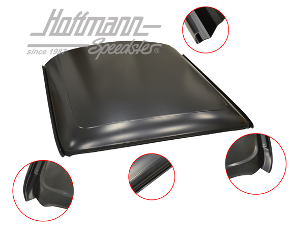 Lamiera di riparazione, tetto, 1/3 davanti, Furgone T2 | 211 817 111 V | 096-0694-10