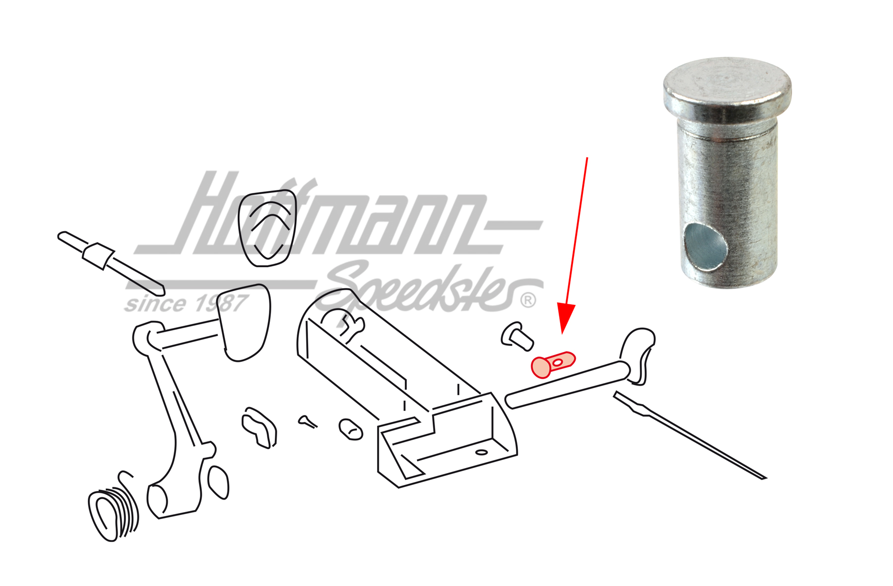 Bullone, set cavo frizione/pedale, 356                                                              