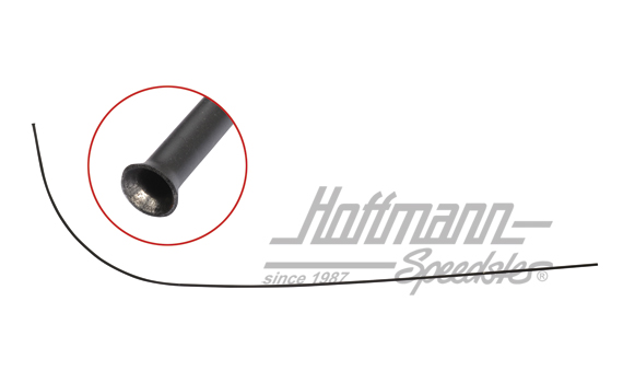 Tubo, cavo trazione cofano
, anteriore, 1750 mm
                                                  