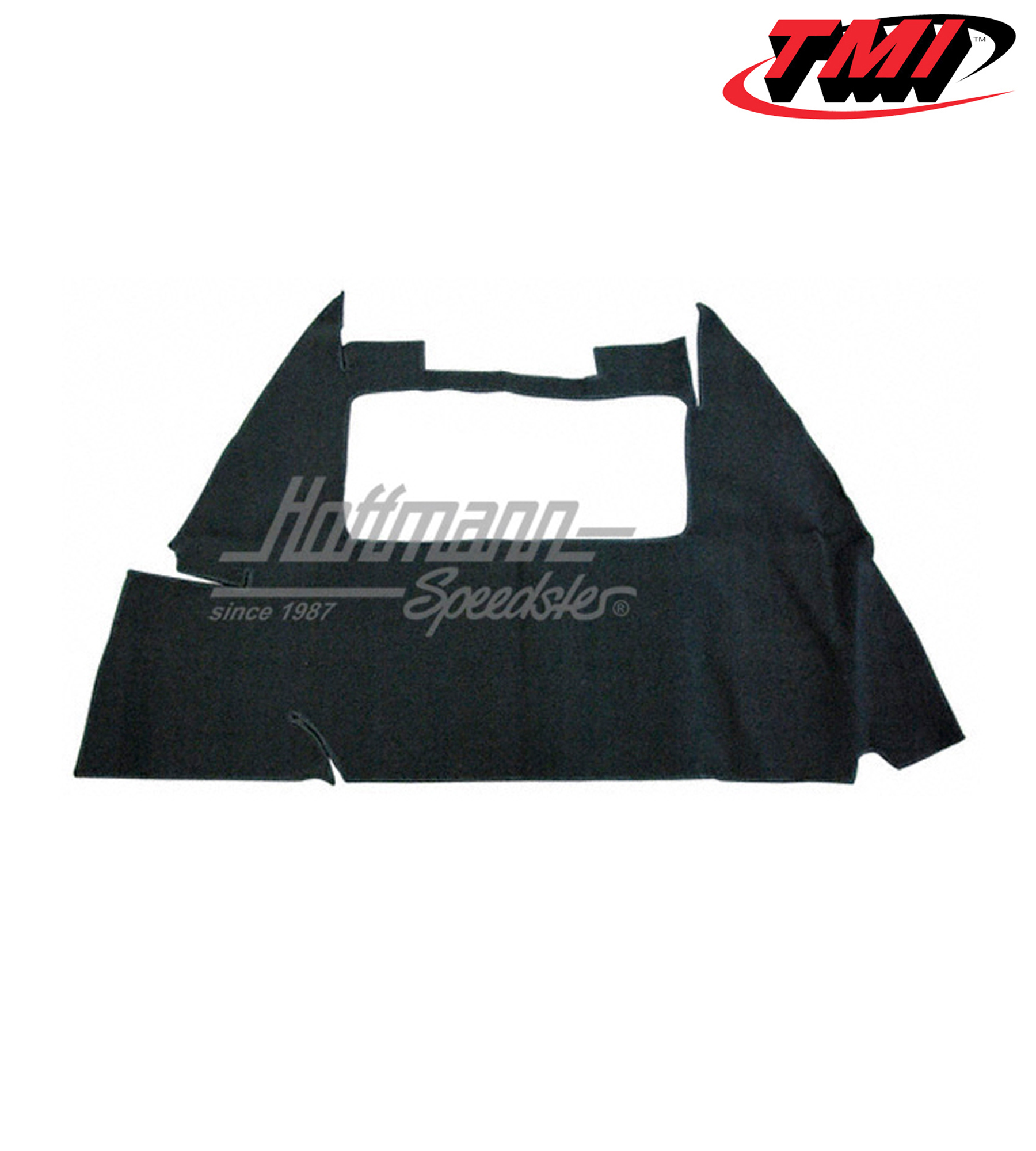 Set tappeti, bagagliaio anteriore, velluto, nero, 8.53-7.59 | 34-T1151-801 | 055-7660