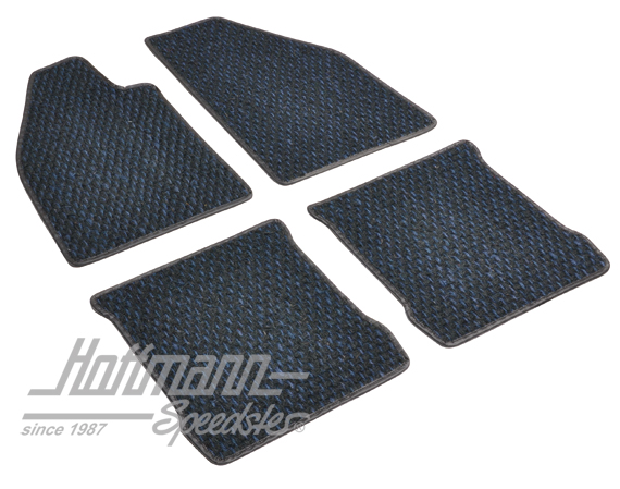 Tappetini, cocco, 72-, blu / nero | ZVW 2CBL | 020-5381-45