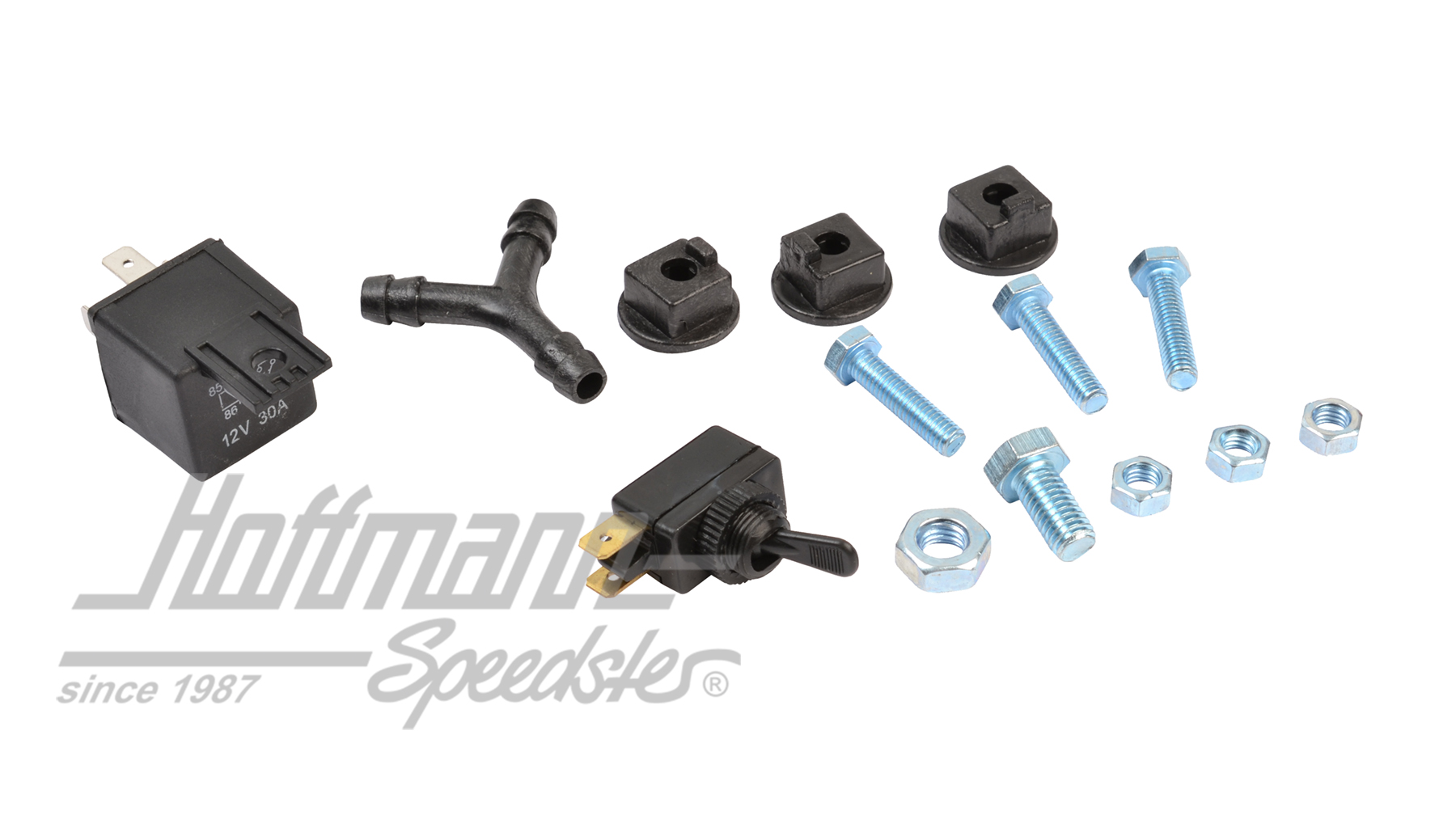 Fanfara, 3 corni, con compressore d'aria, 12V                                                       