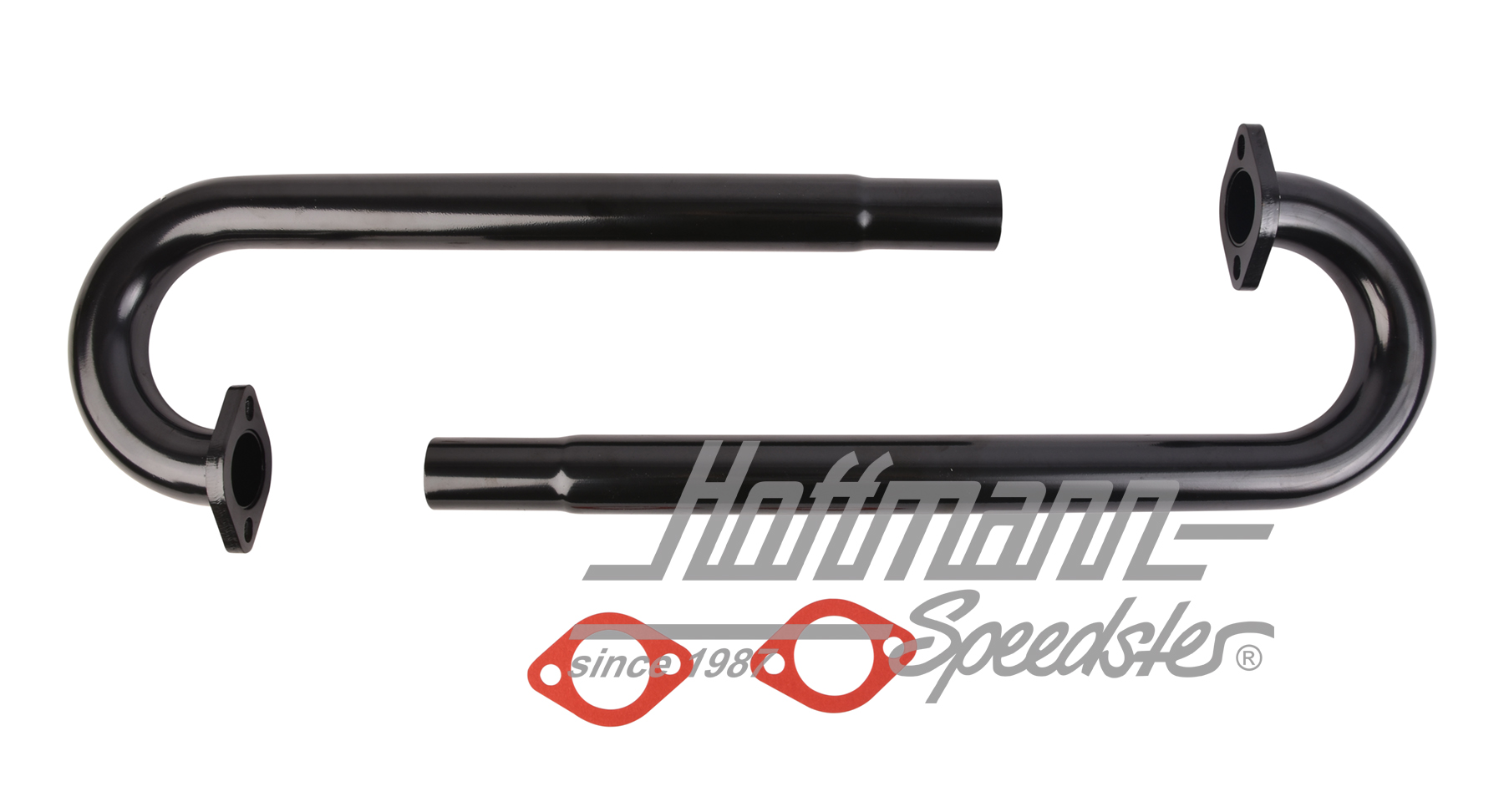 Tubi a forma di J, Bugpack, neri | B2-5100-0 | 020-0248