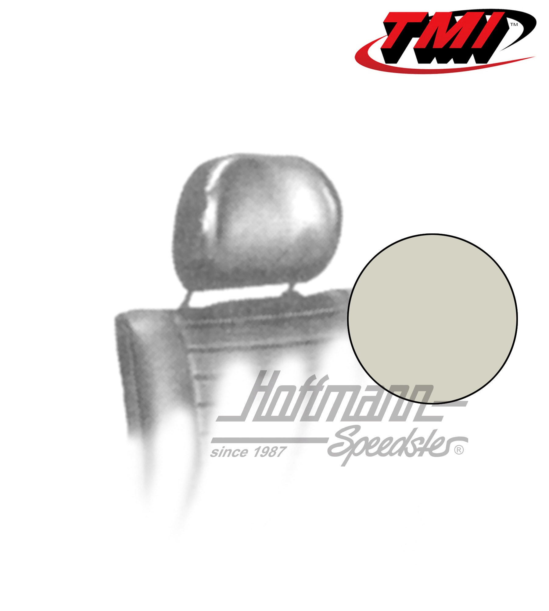 Copri poggiateste, 8.75-, bianco antico | 43-1010-15 | 055-7050