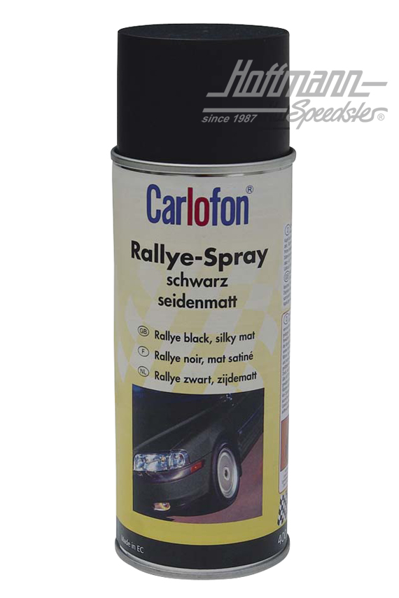 Rally spray, nero opaco, 400 ml                                                                     