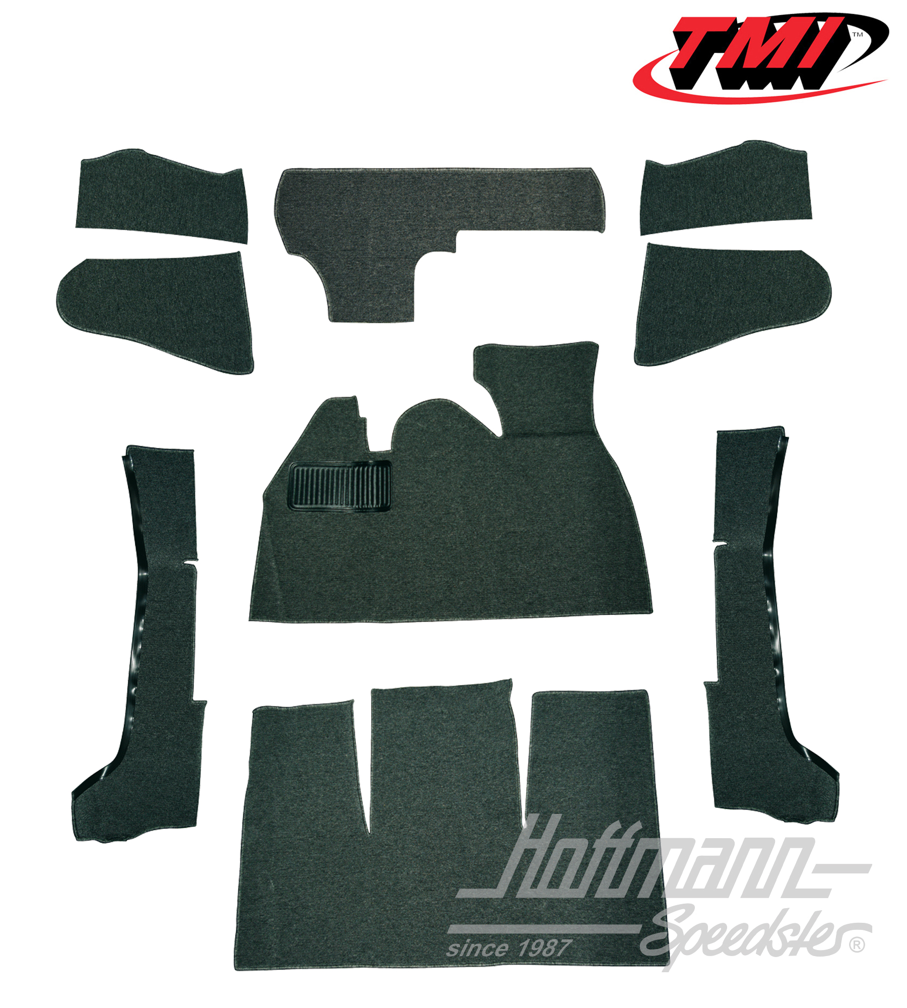 Set tappeti, Cabriolet, grigio, 1302 | 34-F1320-407 | 020-5334