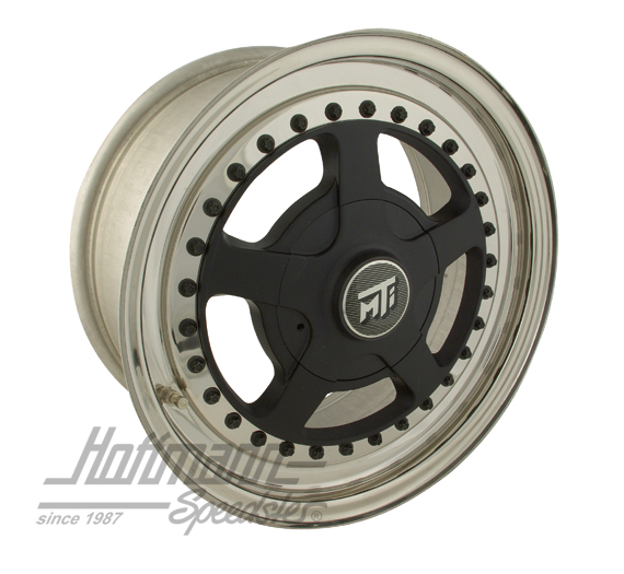Cerchio acciaio inossidabile  MTI, 7x15 ET35, nero anodizzato |  | 070-7140