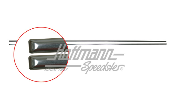 Modanature sottoporta, Golf Caddy, argenteo | 179 853 555 A | 180-1192