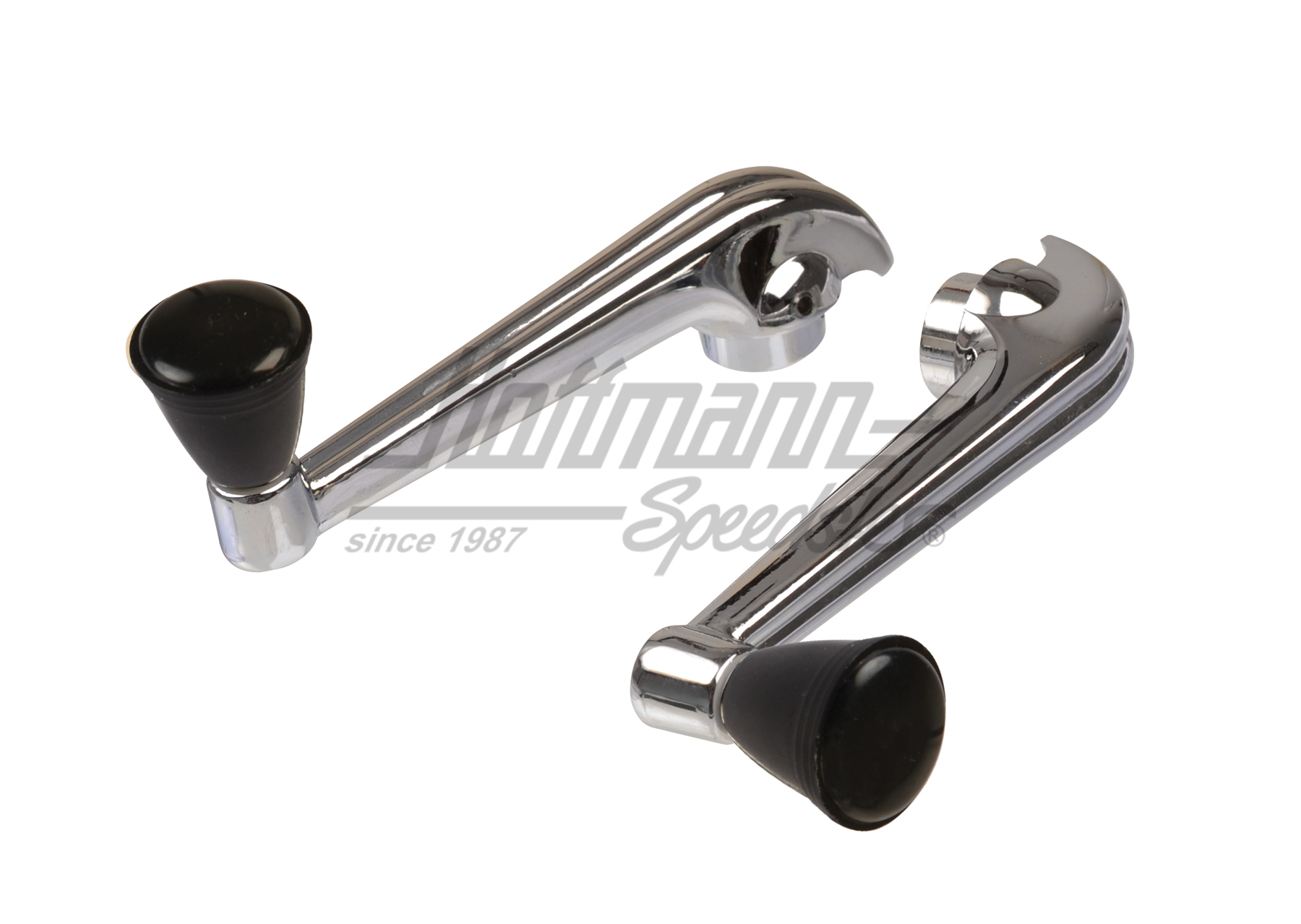 Maniglia alzavetri, cromata/nera, modello vecchio                                                   