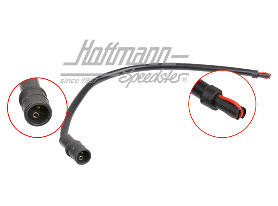 Contatto di avvertimento, pastiglie del freno, anteriore, 84-89                                     