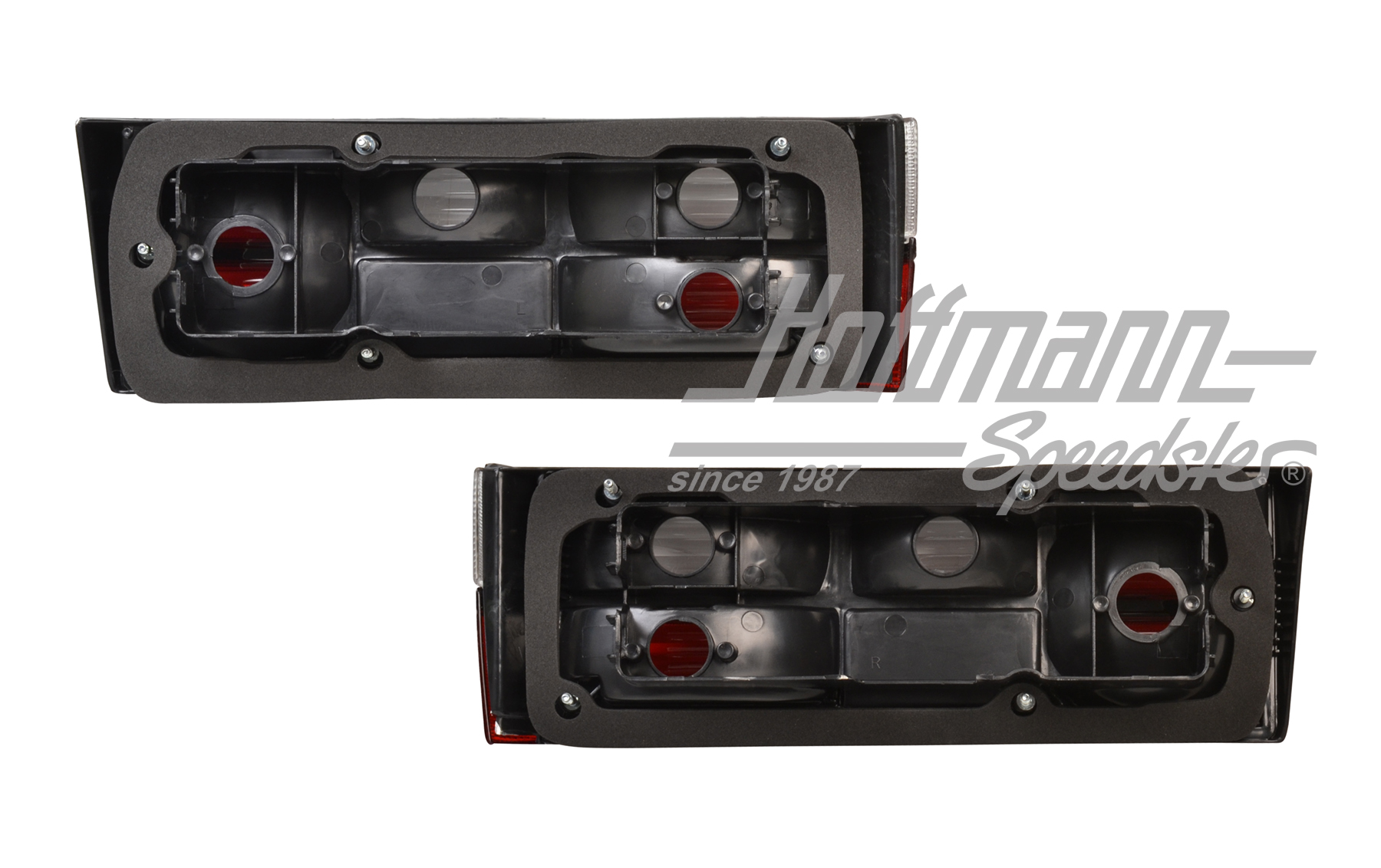 Luci posteriori, rosso/bianco (cristallo), grande                                                   