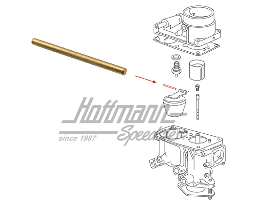 Assale, galleggiante, 26VFI, 26VFIS,28PCI | 111 129 399 | 020-1322-20
