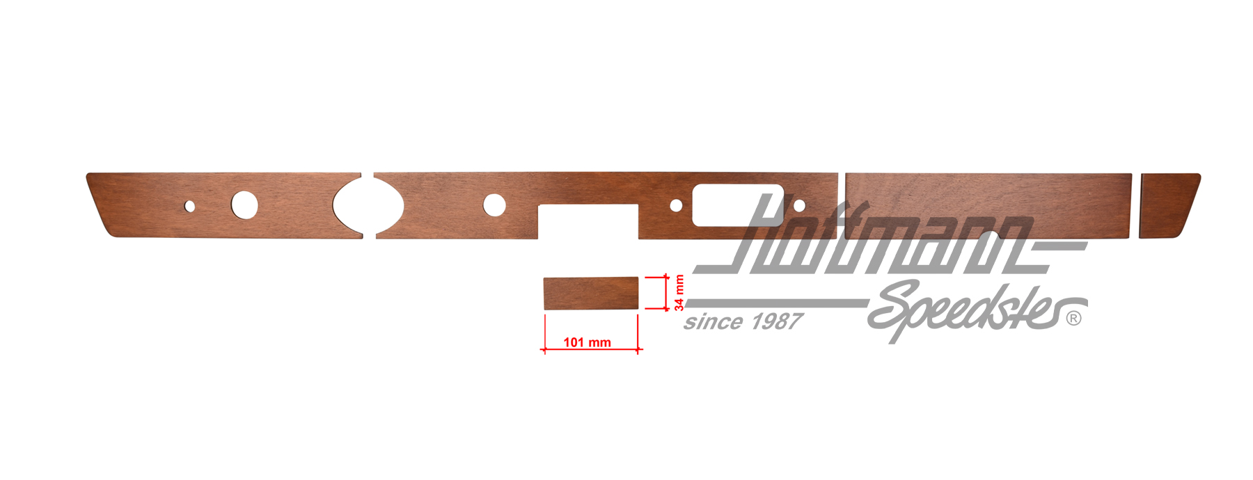 Copertura, cruscotto, 911, legno, 65-68 | 901 552 041 20 | 580-0010-50