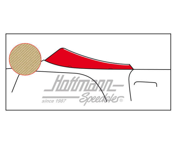 Copri capote,  8.59-3.67, Sonnenland, beige |  | 060-4042-20